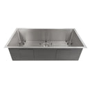 ZLINE 33 in. Meribel Undermount Single Bowl Stainless Steel Kitchen Sink with Bottom Grid (SRS-33) - MyBBQDirect