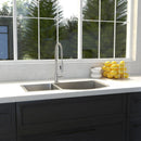 ZLINE 33 in. Cortina Undermount Double Bowl Kitchen Sink with Bottom Grid (SC70D) - MyBBQDirect