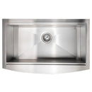 ZLINE 33 in. Moritz Farmhouse Apron Mount Single Bowl Kitchen Sink with Bottom Grid and Accessories (SLSAP-33) - MyBBQDirect