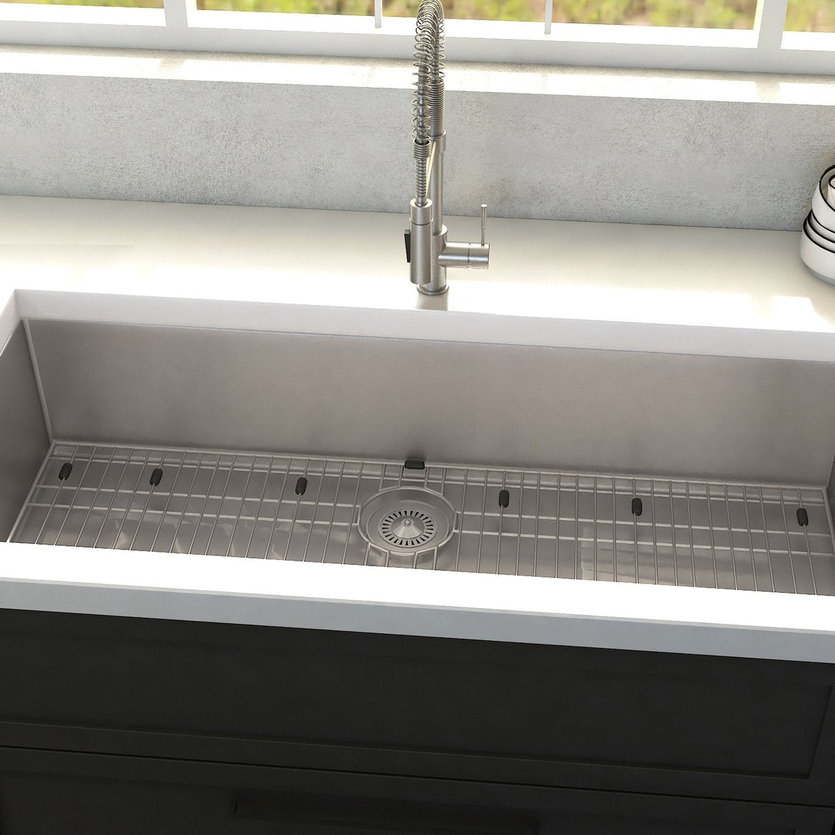 ZLINE 36 in. Classic Series Undermount Single Bowl Sink (SRS) - MyBBQDirect