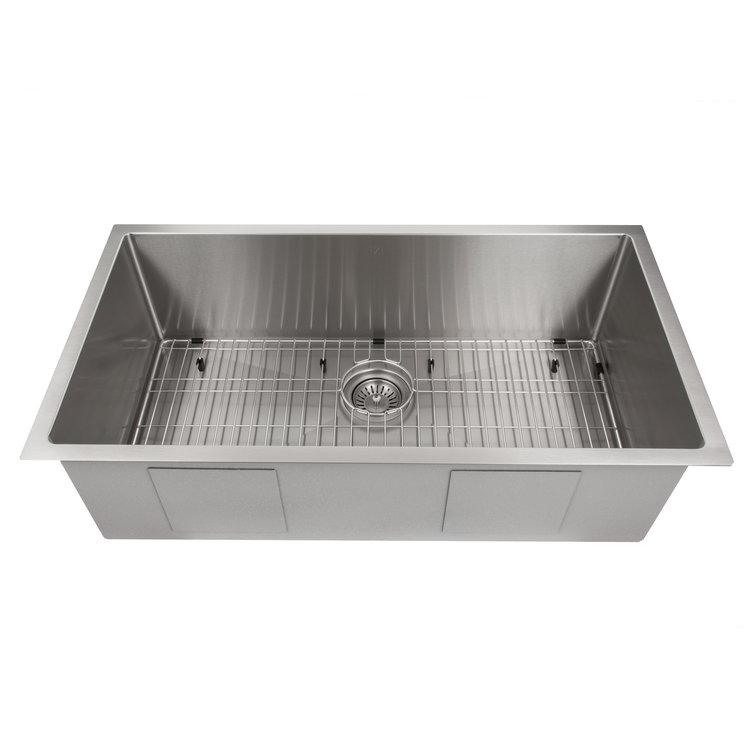 ZLINE 36 in. Classic Series Undermount Single Bowl Sink (SRS) - MyBBQDirect