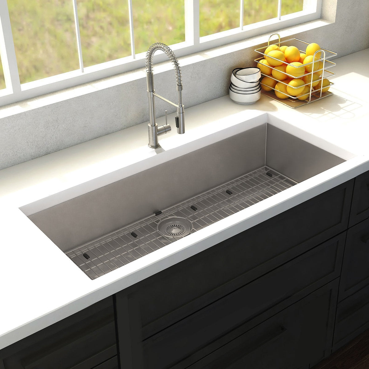ZLINE 36 in. Classic Series Undermount Single Bowl Sink (SRS) - MyBBQDirect