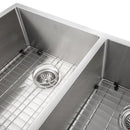 ZLINE 36 in. Anton Undermount Double Bowl Kitchen Sink with Bottom Grid (SR50D-36) - MyBBQDirect
