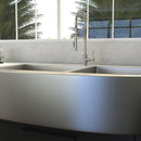 ZLINE 36 in. Niseko Farmhouse Apron Mount Double Bowl Kitchen Sink with Bottom Grid (SA50D) - MyBBQDirect
