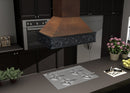 ZLINE 36 in. Wooden Island Mount Range Hood in Antigua and Walnut (9373AR-36) - MyBBQDirect