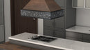 ZLINE 36 in. Wooden Island Mount Range Hood in Antigua and Walnut (9373AR-36) - MyBBQDirect