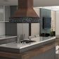 ZLINE 36 in. Wooden Island Mount Range Hood in Antigua and Walnut (9373AR-36) - MyBBQDirect