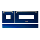 ZLINE 48 in. Range Door in DuraSnow¨ Stainless Steel with Color Options - MyBBQDirect