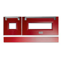 ZLINE 48 in. Range Door in DuraSnow¨ Stainless Steel with Color Options - MyBBQDirect