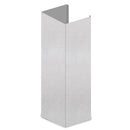 ZLINE 61 in. DuraSnow¨ Stainless Steel Chimney Extension for Ceilings up to 12.5 ft. (8KF2S-E)