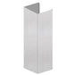 ZLINE 61 in. DuraSnow Stainless Steel Chimney Extension for Ceilings up to 12.5 ft. (8KN4S-E)