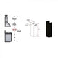 ZLINE 61 in. Wooden Chimney Extension for Ceilings up to 12.5 ft. (KBCC-E) - MyBBQDirect
