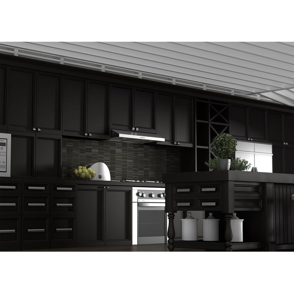 ZLINE 280 CFM Ducted Under Cabinet Range Hood in Stainless Steel - Hardwired Power (615) - MyBBQDirect