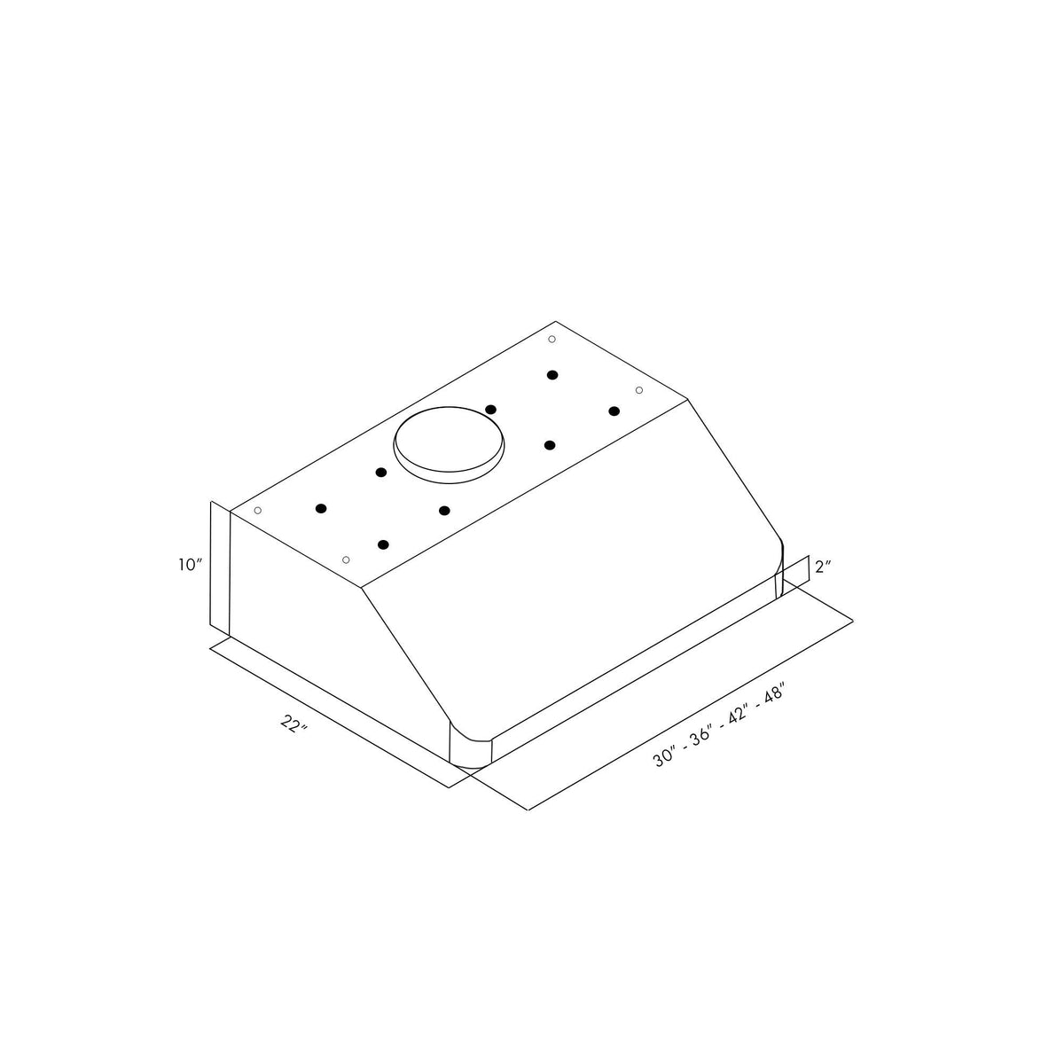 ZLINE Ducted Under Cabinet Range Hood in Stainless Steel (619) - MyBBQDirect
