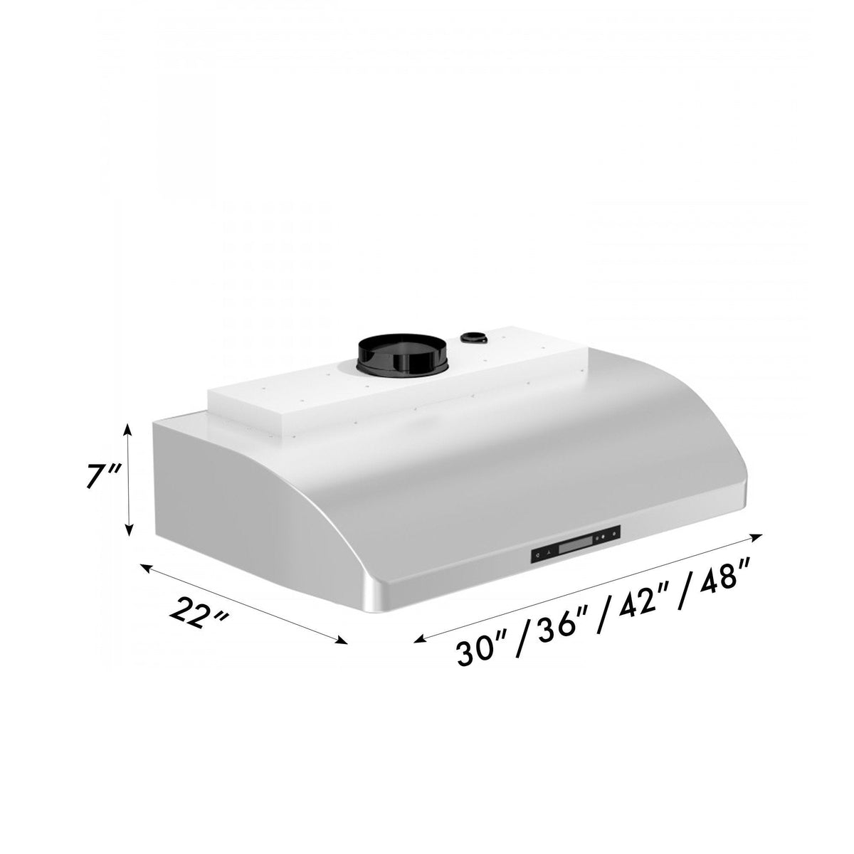 ZLINE Ducted Under Cabinet Range Hood in Stainless Steel (621) - MyBBQDirect