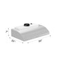 ZLINE Ducted Under Cabinet Range Hood in Stainless Steel (627) - MyBBQDirect