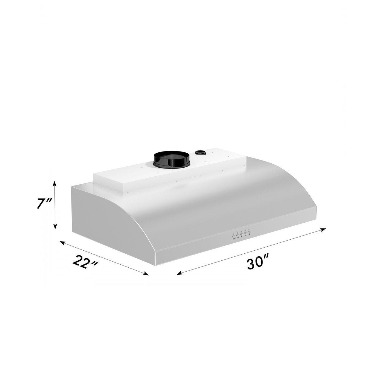 ZLINE Ducted Under Cabinet Range Hood in Stainless Steel (627) - MyBBQDirect