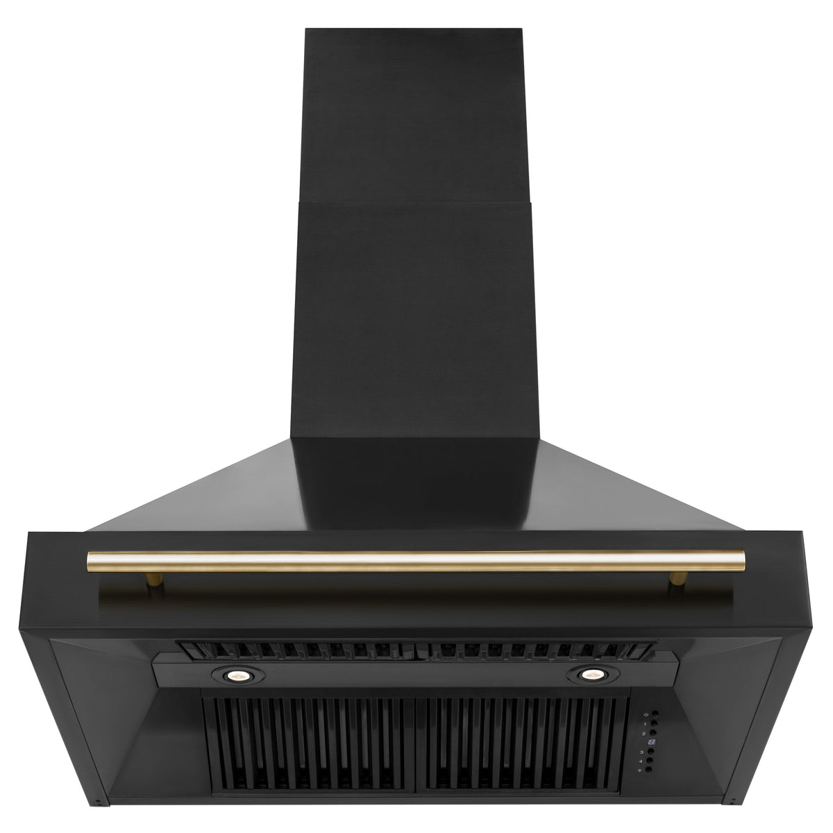 ZLINE 36 in. Autograph Edition Black Stainless Steel Range Hood with Handle (BS655Z-36) - MyBBQDirect