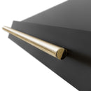ZLINE 36 in. Autograph Edition Black Stainless Steel Range Hood with Handle (BS655Z-36) - MyBBQDirect