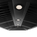 ZLINE 48 in. Autograph Edition Black Stainless Steel Range Hood with Handle (BS655Z-48) - MyBBQDirect