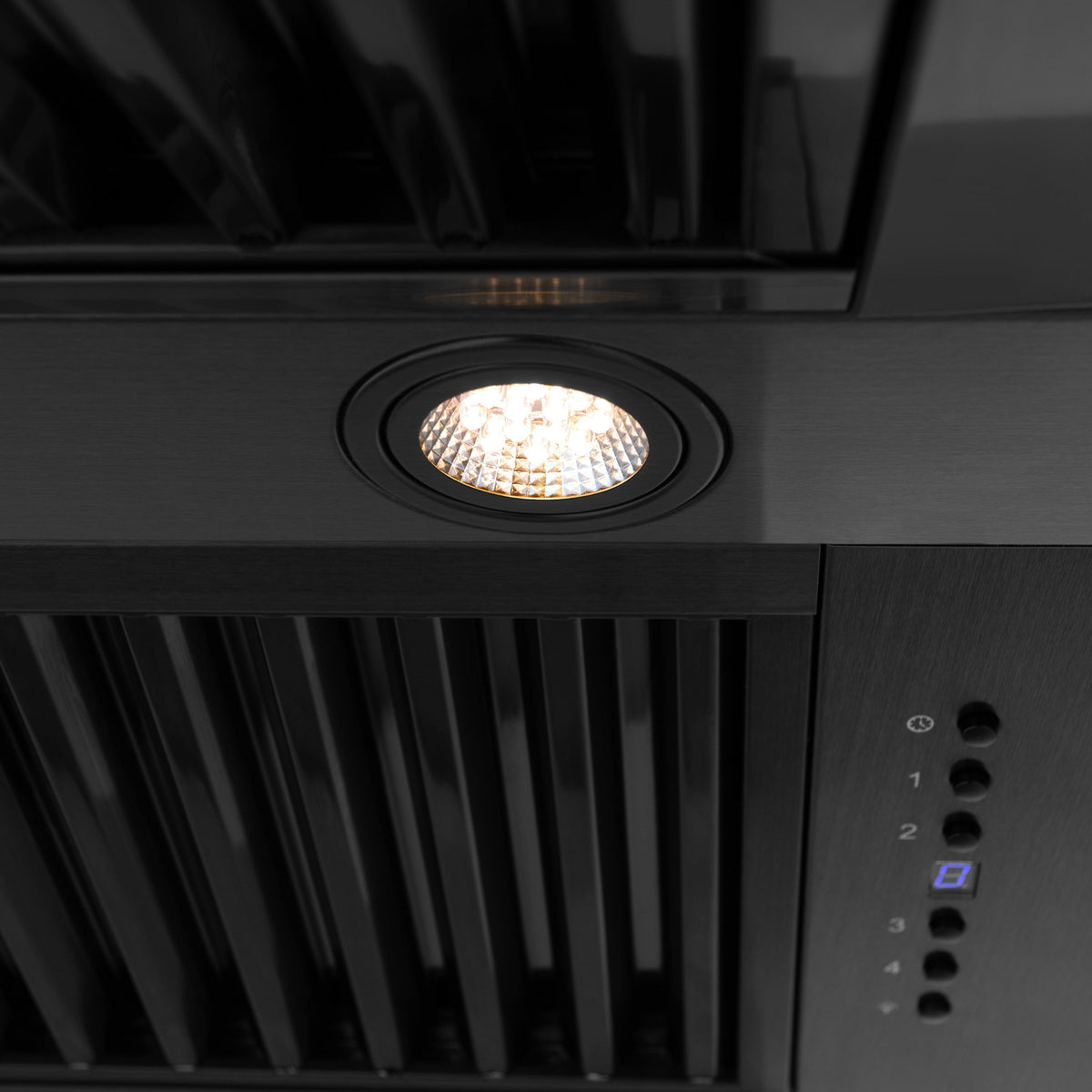 ZLINE 48 in. Autograph Edition Kitchen Package with Black Stainless Steel Dual Fuel Range and Range Hood with Champagne Bronze Accents (2AKP-RABRH48-CB) - MyBBQDirect