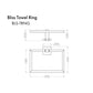 ZLINE Bliss Towel Ring (BLS-TRNG)