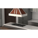 ZLINE 30 in. Designer Series Copper Island Range Hood (655i-CSSSS-30) - MyBBQDirect