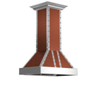 ZLINE 30 in. Designer Series Copper Island Range Hood (655i-CSSSS-30) - MyBBQDirect