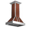 ZLINE 30 in. Designer Series Copper Island Range Hood (655i-CSSSS-30) - MyBBQDirect