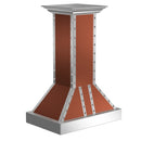 ZLINE 30 in. Designer Series Copper Island Range Hood (655i-CSSSS-30) - MyBBQDirect