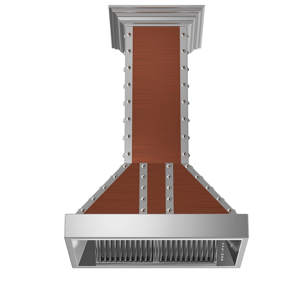 ZLINE 30 in. Designer Series Copper Island Range Hood (655i-CSSSS-30) - MyBBQDirect