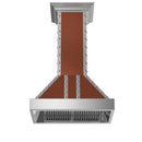 ZLINE 30 in. Designer Series Copper Island Range Hood (655i-CSSSS-30) - MyBBQDirect