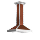 ZLINE 30 in. Designer Series Stainless Island Range Hood (KB2i-CSSXS) - MyBBQDirect