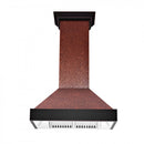 ZLINE Designer Series Wall Mount Range Hood in Copper with Size Options (655-EBXXX)