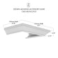 ZLINE Crown Molding 2 For Wall Range Hoods (CM2-KB/KL2/KL3) - MyBBQDirect