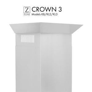 ZLINE Crown Molding 3 For Wall Range Hood (CM3-KB/KL2/KL3) - MyBBQDirect