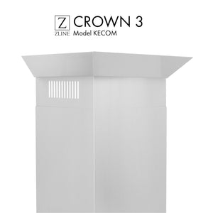 ZLINE Crown Molding 3 For Wall Range Hood (CM3-KECOM) - MyBBQDirect