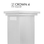 ZLINE Crown Molding #4 For Wall Range Hood (CM4-687) - MyBBQDirect
