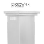 ZLINE Crown Molding 4 For Wall Range Hood (CM4-KECOM) - MyBBQDirect