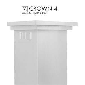 ZLINE Crown Molding 4 For Wall Range Hood (CM4-KECOM) - MyBBQDirect