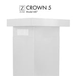 ZLINE Crown Molding #5 For Wall Range Hood (CM5-687) - MyBBQDirect