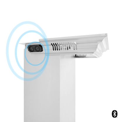 ZLINE Crown Molding in Stainless Steel with Built-in Bluetooth Speakers (CM6-BT-KN/KN4) - MyBBQDirect