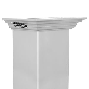 ZLINE Crown Molding in Stainless Steel with Built-in Bluetooth Speakers (CM6-BT-KN/KN4) - MyBBQDirect