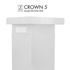 ZLINE Crown Molding Profile 5 for Wall Mount Range Hood (CM5-KECOM-304)