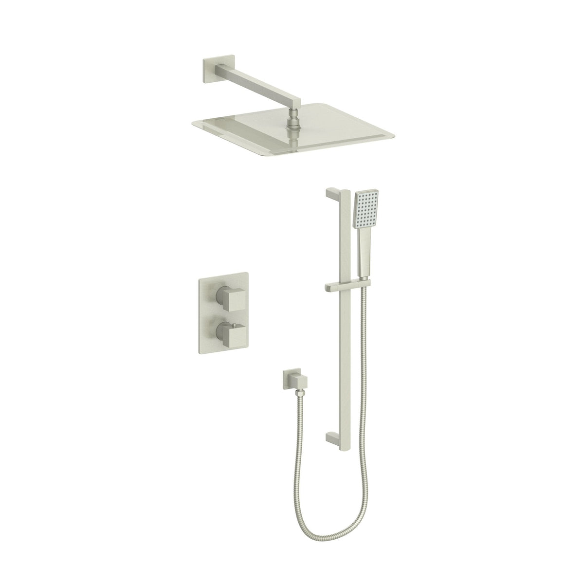 ZLINE Crystal Bay Thermostatic Shower System with color options (CBY-SHS-T2) - MyBBQDirect