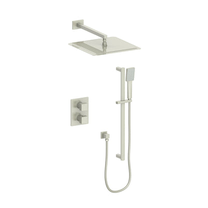 ZLINE Crystal Bay Thermostatic Shower System with color options (CBY-SHS-T2) - MyBBQDirect