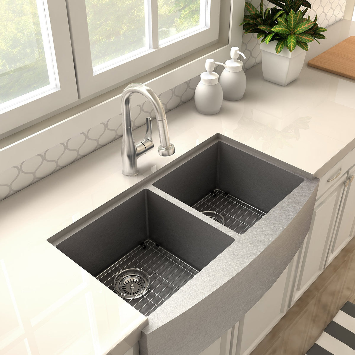 ZLINE Dali Kitchen Faucet in Brushed Nickel (DAL-KF) - MyBBQDirect