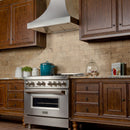 ZLINE Designer Series Fingerprint Resistant Stainless Steel Wall Range Hood (8632S) - MyBBQDirect