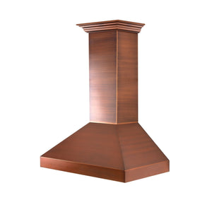 ZLINE Convertible Designer Series Copper Wall Mount Range Hood (8667C) - MyBBQDirect