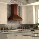 ZLINE Convertible Designer Series Copper Wall Mount Range Hood (8667C) - MyBBQDirect